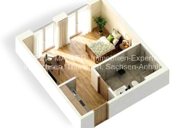 Wohnung Zwenkau - 1 Zimmer, 40 m&sup2;, 988&euro; | Angebot:26745646