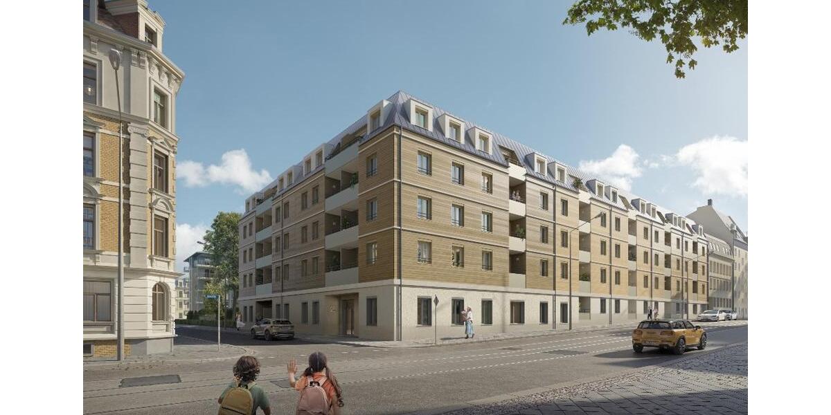 Erdgeschoßwohnung Leipzig Altwest - 2 Zimmer, 53 m&sup2;, 840&euro; | Angebot:26638620
