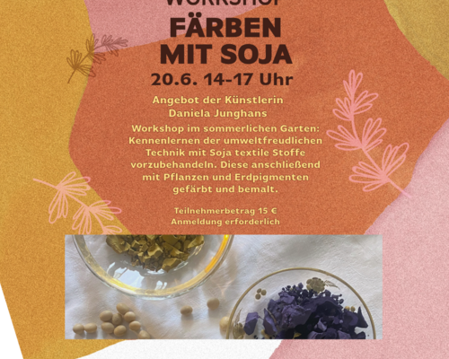 Färben mit Soja