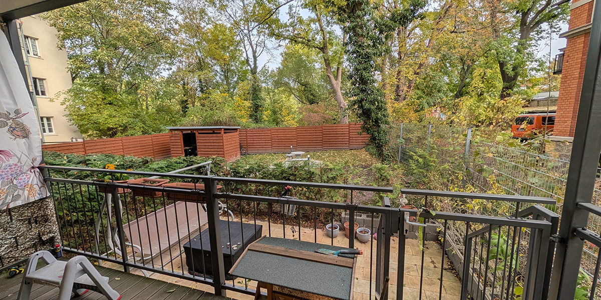 Balkon und Terrasse