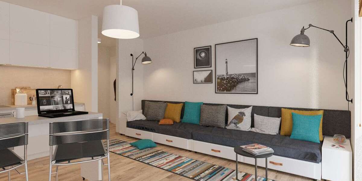 Etagenwohnung Leipzig Zentrum-Süd - 1 Zimmer, 36 m&sup2;, 676&euro; | Angebot:27020488