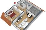 Etagenwohnung Merseburg - 2 Zimmer, 57 m&sup2;, 380&euro; | Angebot:20288963