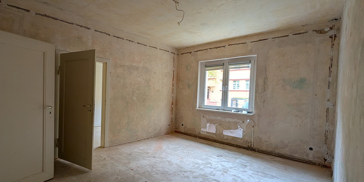 Wohnzimmer - in Sanierung