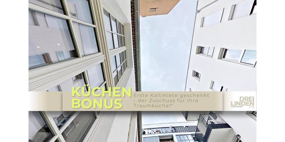 Maisonettenwohnung Leipzig Altwest - 2 Zimmer, 86 m&sup2;, 1.100&euro; | Angebot:25538597