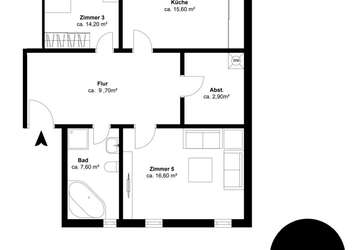 Wohnung Leipzig / Plagwitz Plagwitz - 2 Zimmer, 67 m&sup2;, 700&euro; | Angebot:27686922