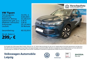 VW Tiguan 9.500 km 33.970 &euro; Leipzig 04277