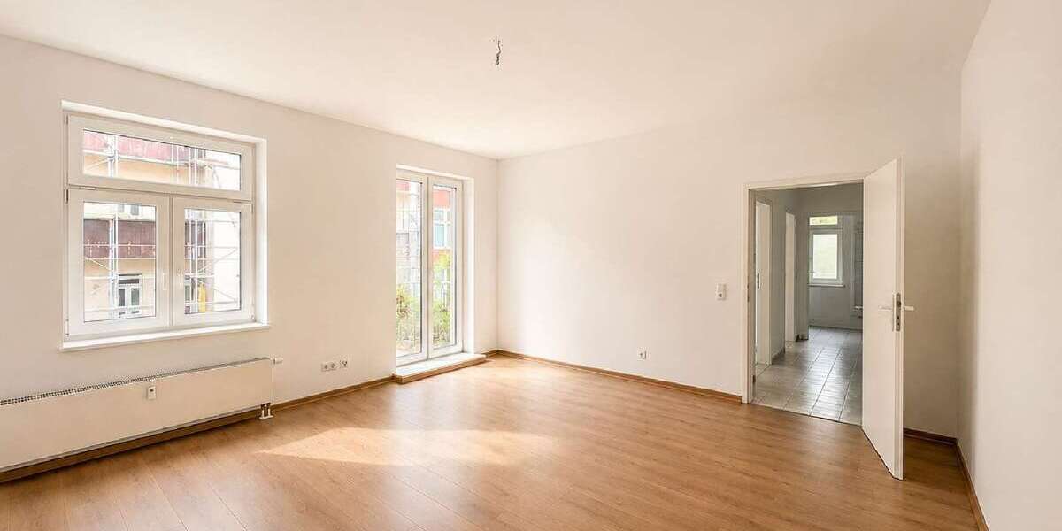Etagenwohnung Leipzig Gohlis - 3 Zimmer, 91 m&sup2;, 1.037&euro; | Angebot:26889804