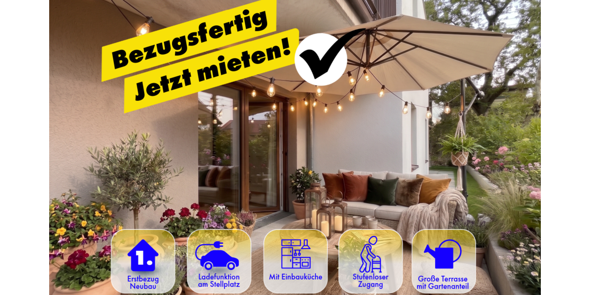 Etagenwohnung Markkleeberg - 2 Zimmer, 43 m&sup2;, 855&euro; | Angebot:26316349