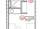 Etagenwohnung Leipzig Ost - 1 Zimmer, 21 m&sup2;, 500&euro; | Angebot:23704165