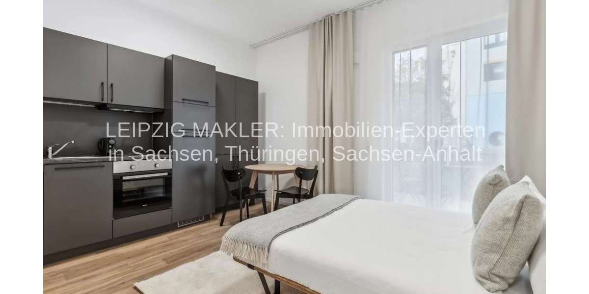 Etagenwohnung Leipzig Zentrum-Nord - 1 Zimmer, 24 m&sup2;, 930&euro; | Angebot:26840528