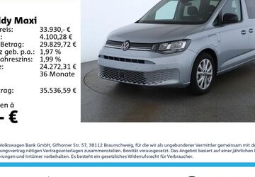 VW Caddy Maxi 21.140 km 33.930 &euro; Leipzig 04178