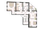 Etagenwohnung Delitzsch - 3 Zimmer, 82 m&sup2;, 1.075&euro; | Angebot:26664444