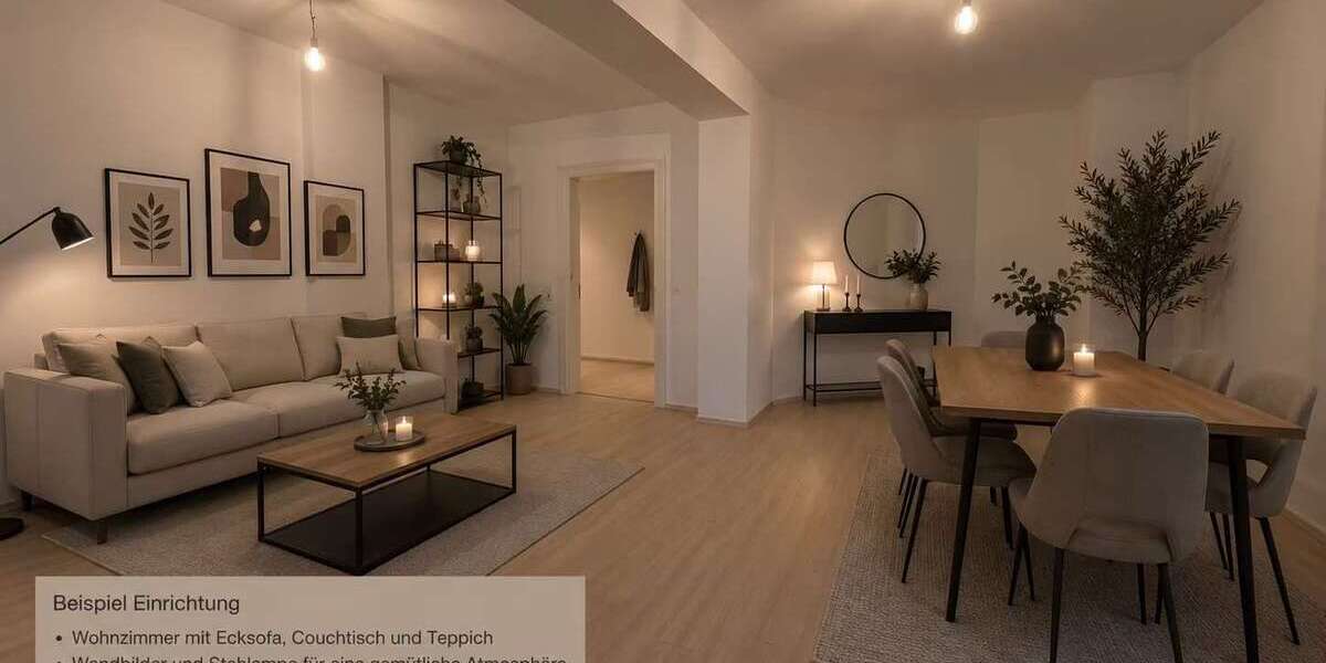 Etagenwohnung Leipzig Südvorstadt - 2 Zimmer, 85 m&sup2;, 999&euro; | Angebot:27201254