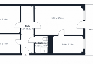 Wohnung Leipzig Schönau - 3 Zimmer, 69 m&sup2;, 584&euro; | Angebot:27680302