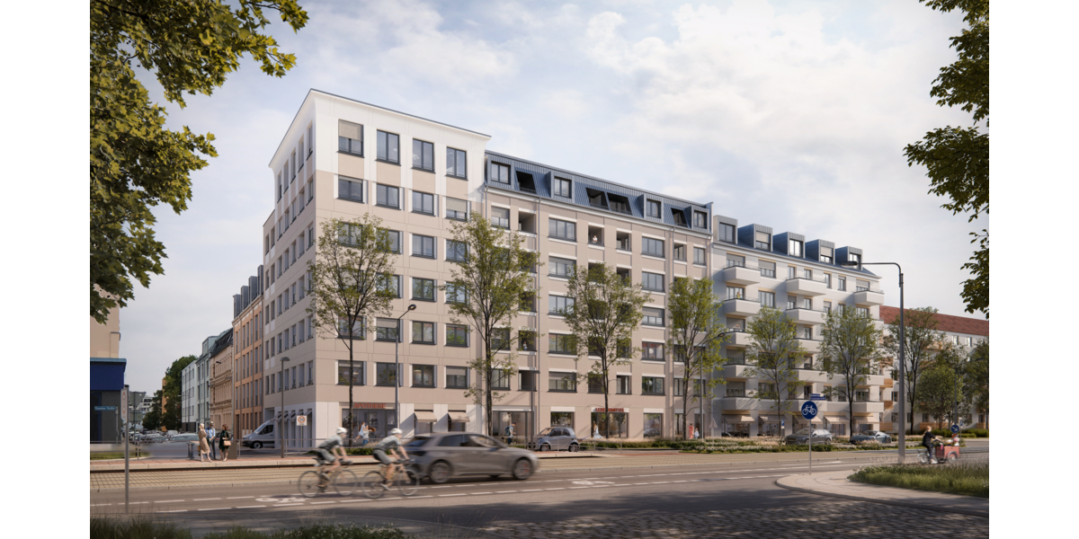 Etagenwohnung Leipzig Neustadt-Neuschönefeld - 2 Zimmer, 47 m&sup2;, 755&euro; | Angebot:27721621