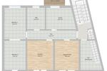 Etagenwohnung Merseburg - 4 Zimmer, 130 m&sup2;, 1.500&euro; | Angebot:26699408