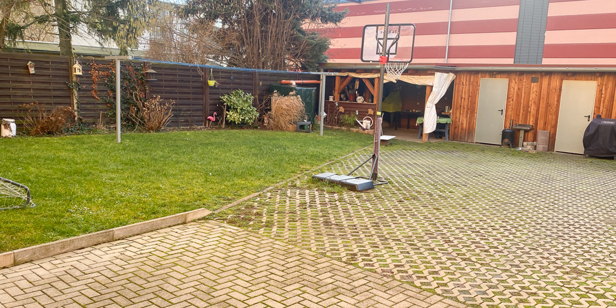 Garten-Hinterhof