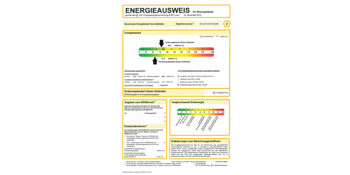 Energieausweis