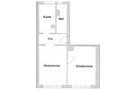 LEUTZSCH + 2 RAUM WOHNUNG + LEERSTEHEND + RENOVIERT - Etagenwohnung Leipzig Leutzsch | Angebot:26481968