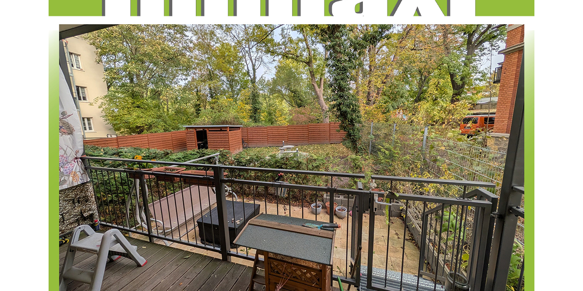 LEUTZSCH + 2-RAUM WOHNUNG + ERDGESCHOSS + FUSSBODENHEIZUNG + BALKON+TERRASSE - Erdgeschoßwohnung Leipzig Wahren | Angebot:27718548